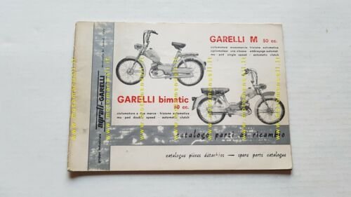 Garelli 50 M - Bimatic 1971 catalogo ricambi originale spare …