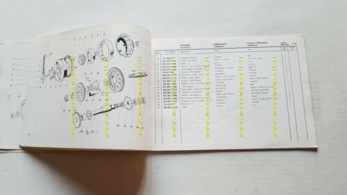 Garelli 50 M - Bimatic 1971 catalogo ricambi originale spare …