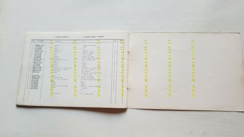 Garelli 50 M - Bimatic 1971 catalogo ricambi originale spare …