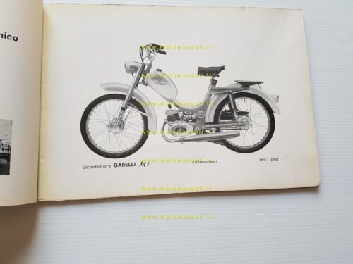 GARELLI 50 M3 anni 60 catalogo ricambi originale Spare Parts …