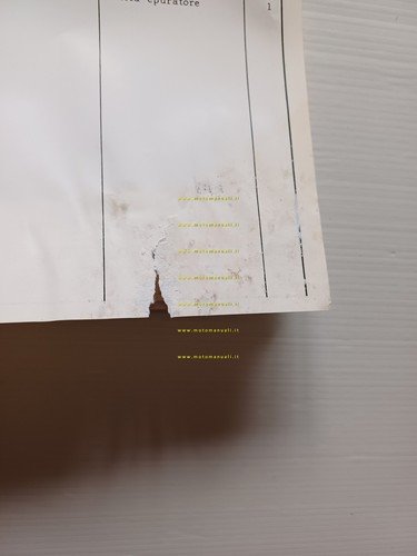 GARELLI 50 MOSQUITO KIT 1984 catalogo ricambi MOTORE originale