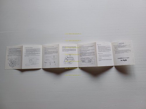 Garelli 50 Mosquito Kit 1990 manuale uso manutenzione originale italiano