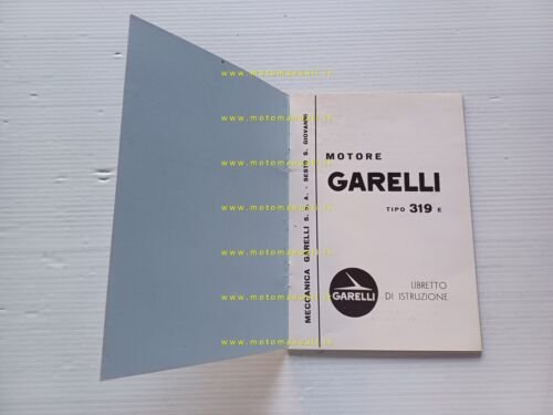 Garelli 50 Motore 319 E manuale uso manutenzione libretto ciclomotore …