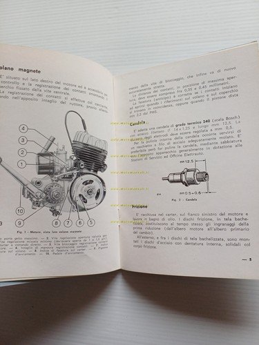 Garelli 50 Motore 319 E manuale uso manutenzione libretto istruzioni …