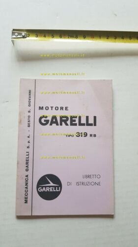 Garelli 50 Motore 319 RB manuale uso ciclomotore moped owner's …