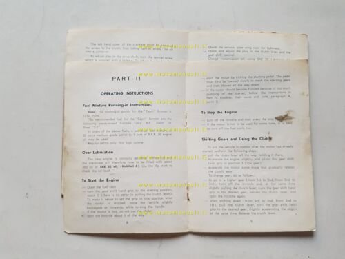 Garelli 50 motore 319 RB per Capri scooter manuale uso …