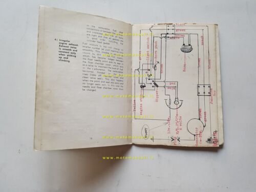 Garelli 50 motore 319 RB per Capri scooter manuale uso …