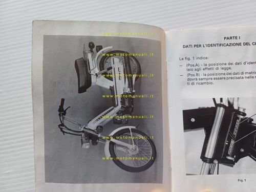 Garelli 50 NOI tutti modelli 1982 manuale uso manutenzione libretto …