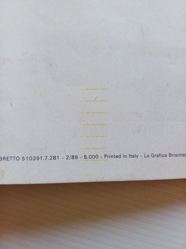 Garelli 50 URKA 1989 manuale uso manutenzione libretto istruzioni originale