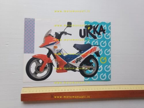 Garelli 50 Urka tubone depliant italiano originale