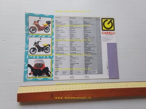 Garelli 50 Urka tubone depliant italiano originale