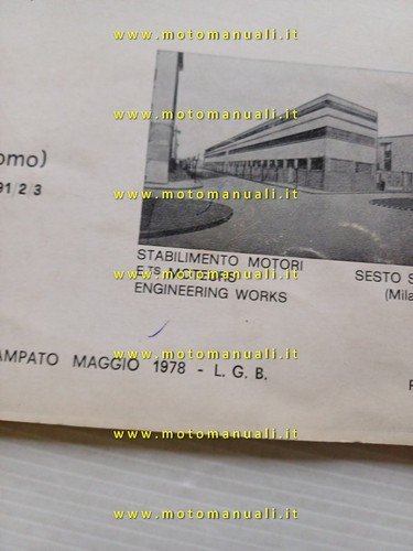 GARELLI 50 Vip 1 - Vip 2V 1978 catalogo ricambi …