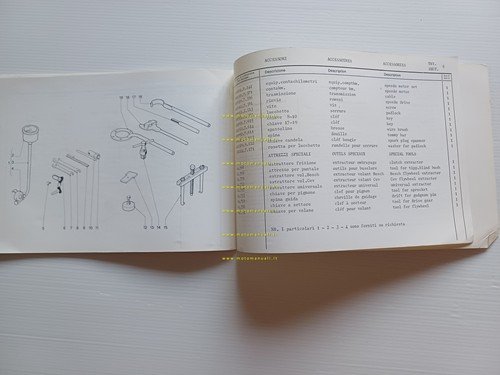 GARELLI 50 VIP 3V 1978 catalogo ricambi TELAIO originale