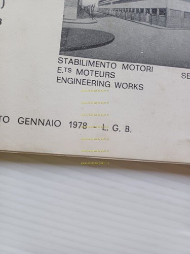 GARELLI 50 VIP 3V 1978 catalogo ricambi TELAIO originale