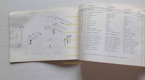 GARELLI 50 VIP 3V 1978 catalogo ricambi TELAIO originale