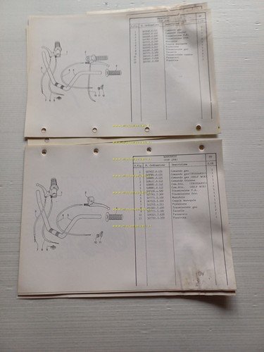 Garelli 50 VIP 3V-4V N-Self Mix-Trussardi 1985 catalogo ricambi TELAIO …
