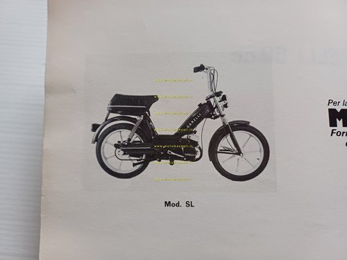 GARELLI 50 VIP 4V De Luxe 1979 catalogo ricambi originale