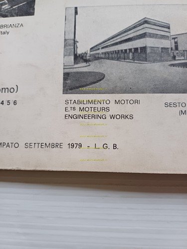 GARELLI 50 VIP 4V De Luxe 1979 catalogo ricambi originale