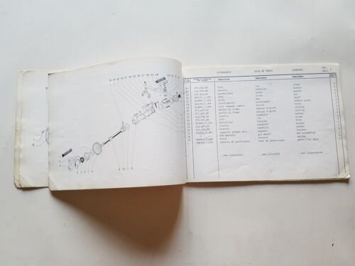 GARELLI 50 VIP 4V De Luxe 1979 catalogo ricambi originale …