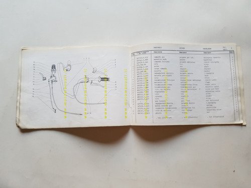 GARELLI 50 VIP 4V De Luxe 1979 catalogo ricambi originale …