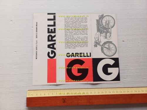 Garelli 70 Extra - 70 1959 depliant italiano originale