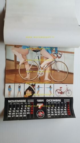 Garelli calendario 1984 italiano originale no brochure