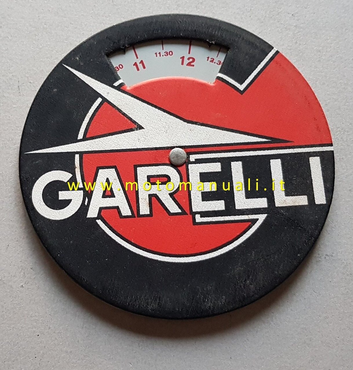 Garelli disco orario gadget promozionale originale anni '60 no depliant …