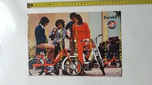 Garelli Eureka 50 1972 depliant originale brochure