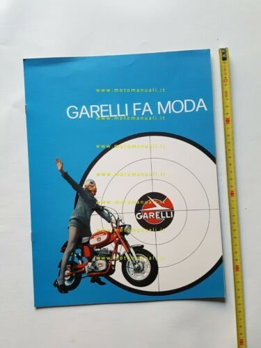 Garelli Fa Moda ciclomotori 1971 depliant ITALIANO originale brochure