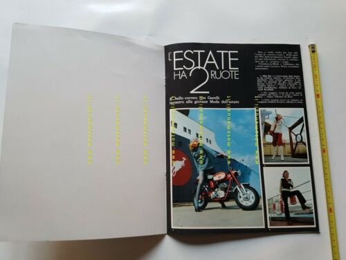 Garelli Fa Moda ciclomotori 1971 depliant ITALIANO originale brochure