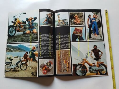 Garelli Fa Moda ciclomotori 1971 depliant ITALIANO originale brochure