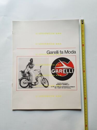Garelli Fa Moda ciclomotori anni 60 depliant ITALIANO originale brochure