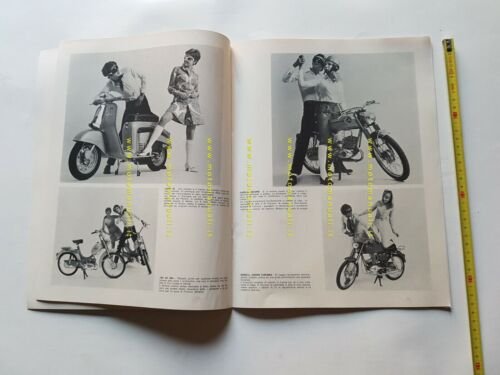 Garelli Fa Moda ciclomotori anni 60 depliant ITALIANO originale brochure