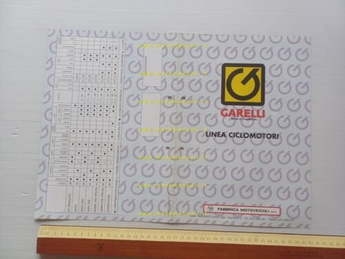 Garelli-Fantic produzione 50 Katia Issimo Gary Ciclone 1992 depliant originale