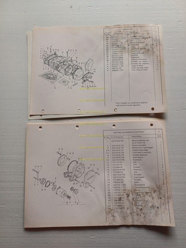 Garelli GTA 125 -GTA 125 Electric Starter 1985 catalogo ricambi …