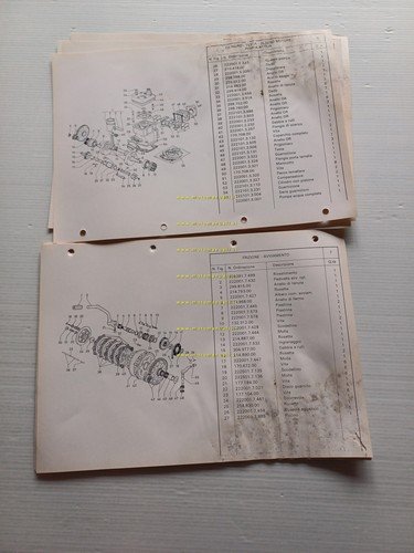 Garelli GTA 125 -GTA 125 Electric Starter 1985 catalogo ricambi …