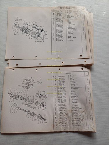 Garelli GTA 125 -GTA 125 Electric Starter 1985 catalogo ricambi …