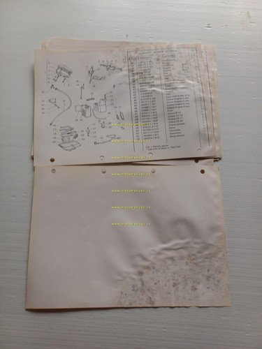 Garelli GTA 125 -GTA 125 Electric Starter 1985 catalogo ricambi …