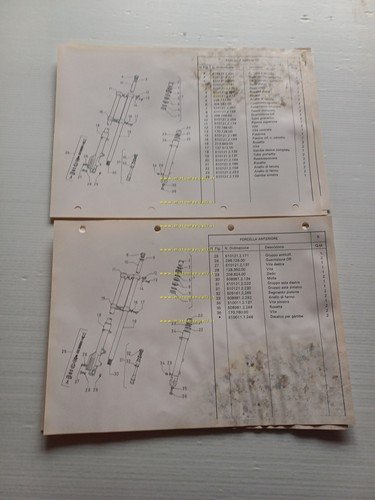 Garelli GTA 125 -GTA 125 Electric Starter 1985 catalogo ricambi …