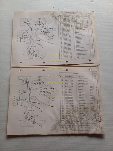 Garelli GTA 125 -GTA 125 Electric Starter 1985 catalogo ricambi …