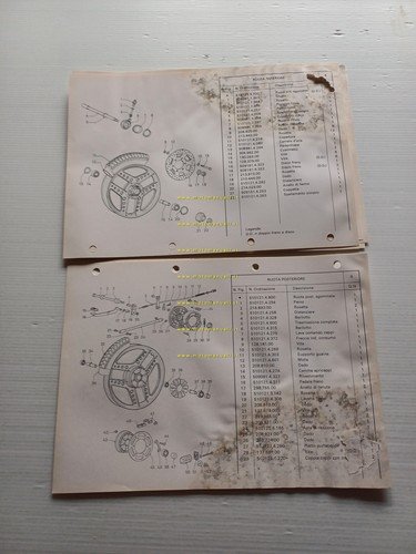 Garelli GTA 125 -GTA 125 Electric Starter 1985 catalogo ricambi …