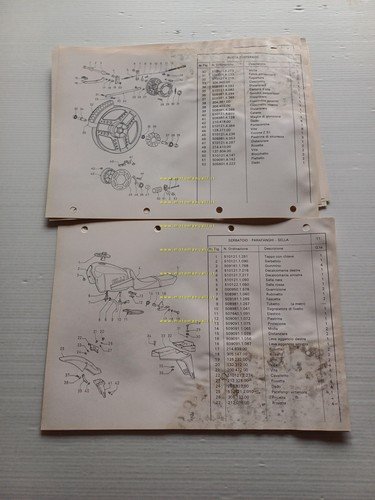 Garelli GTA 125 -GTA 125 Electric Starter 1985 catalogo ricambi …