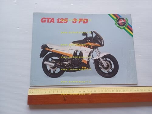 Garelli GTA 125 3 FD depliant ITALIANO originale