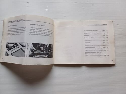 Garelli GTA 125-GTA 125 electric starter 1986 manuale uso manutenzione …