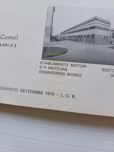 Garelli Gulp 50 3V 1976 catalogo ricambi originale