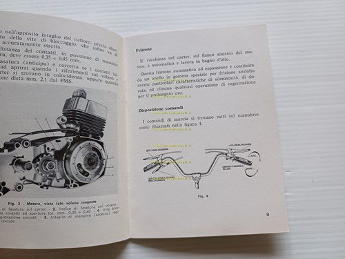 Garelli Gulp Flex 50 1970 manuale uso manutenzione libretto originale …