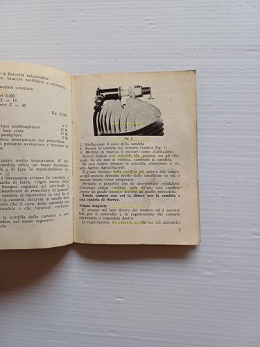 Garelli Gulp Matic 50 1970 manuale uso manutenzione libretto originale …