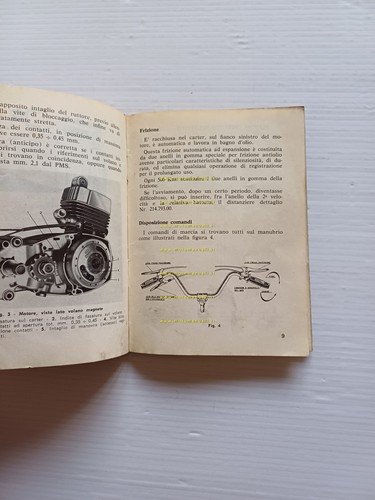 Garelli Gulp Matic 50 1970 manuale uso manutenzione libretto originale …