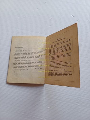Garelli Gulp Matic 50 1970 manuale uso manutenzione libretto originale …