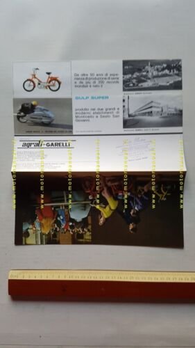 Garelli Gulp Super 50 1969 depliant originale italiano